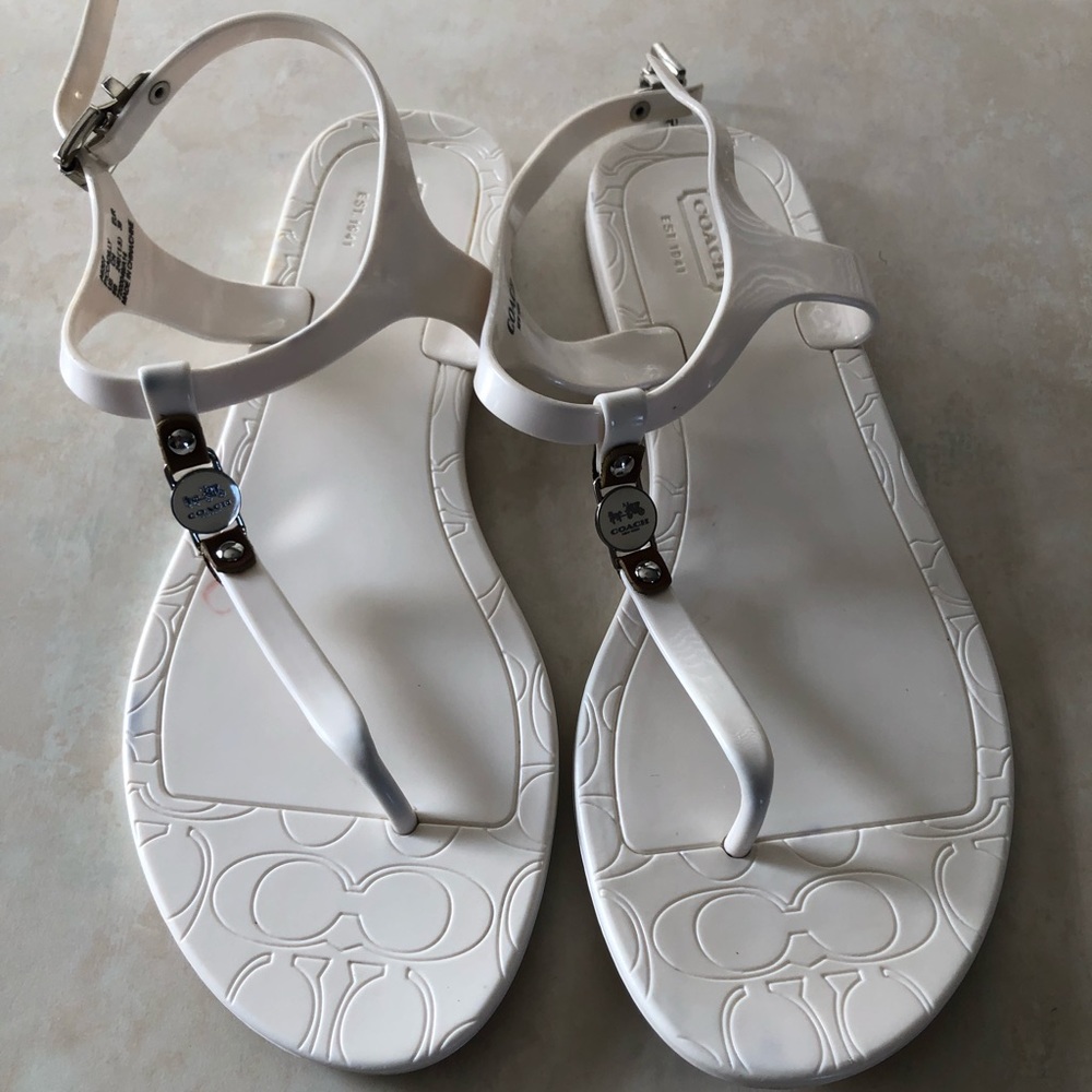Coach Jelly Sandals